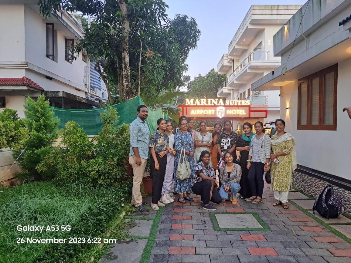 Marina Suites Airport Hotel Kochi ภายนอก รูปภาพ